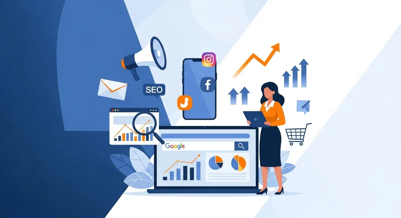 Marketing Digital para Pequenas Empresas 2026: Guia Completo para Iniciantes | ML Assessoria